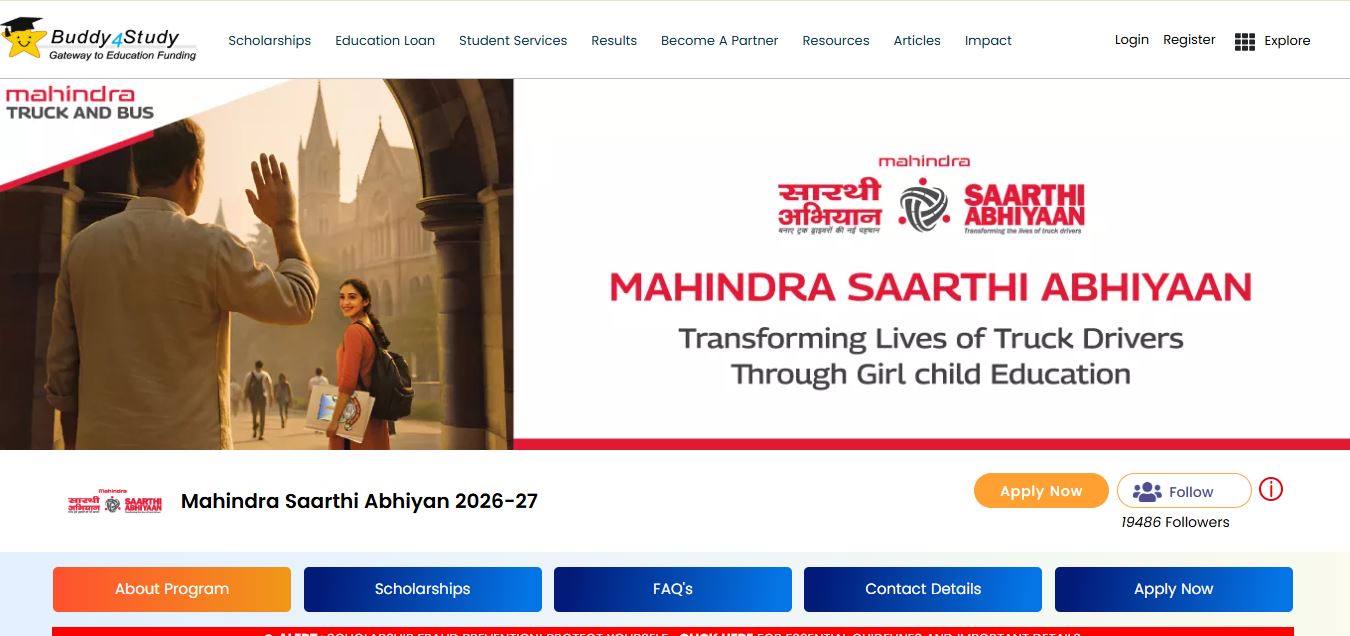 Mahindra Saarthi Abhiyaan 2026-27